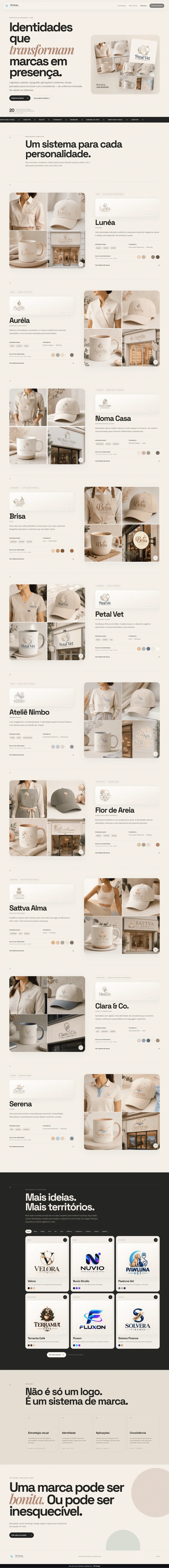 Portafolio de Branding, Logotipos e Identidad Visual | YRV Design — Diseño gráfico