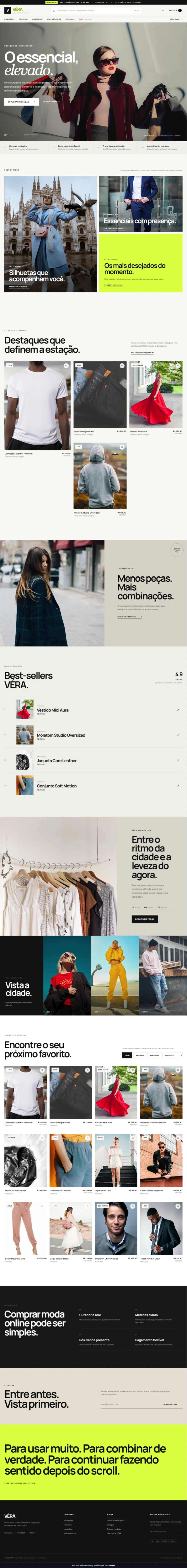 E-commerce de moda VÉRA — Plataforma de Gestión Comercial