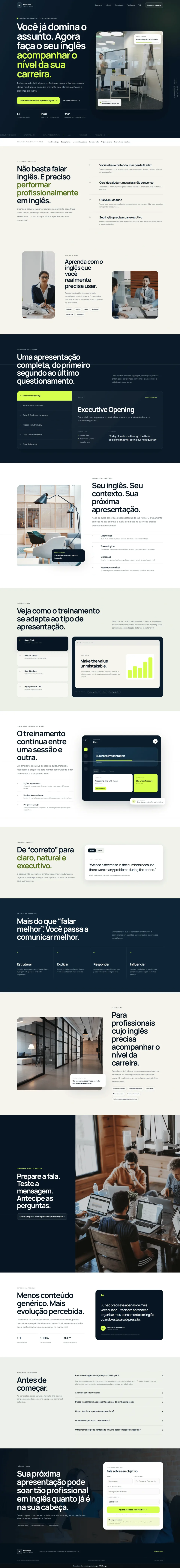 Treinamiento Premium de Inglés Corporativo — Servicios de eventos