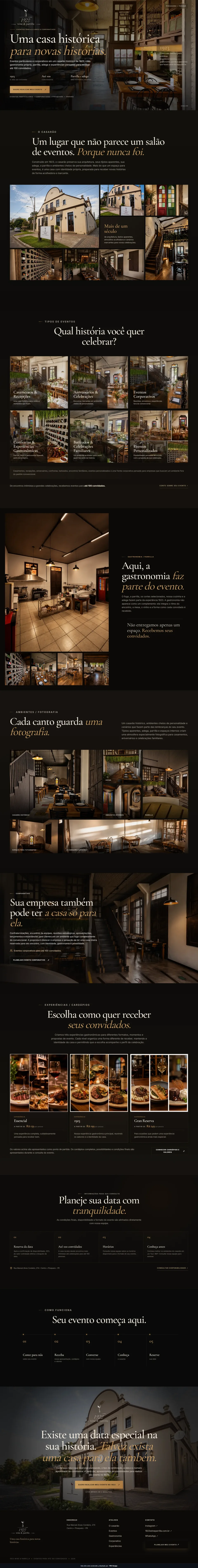 1923 Wine & Parrilla — Servicios de eventos